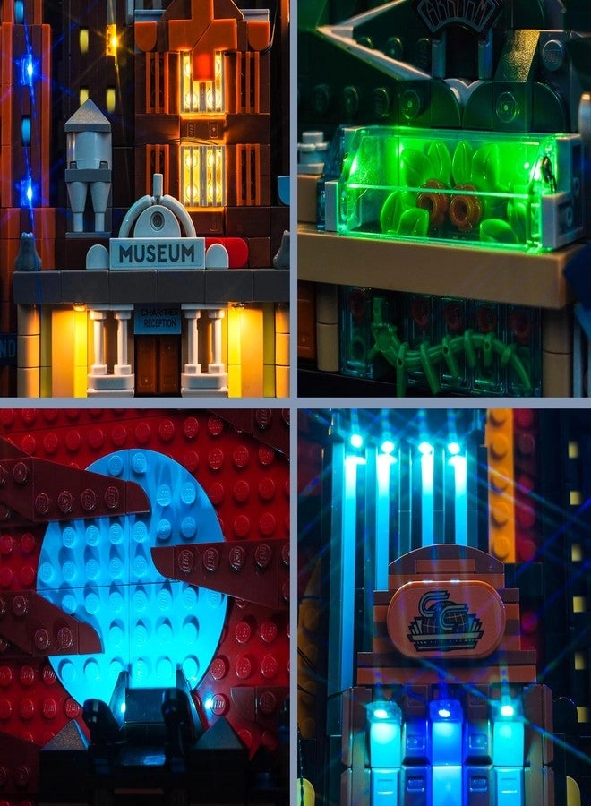 Lighting Kit Compatible with Lego The Animated Series Gotham City 76271 - Bricks Not Included Classic Version Light