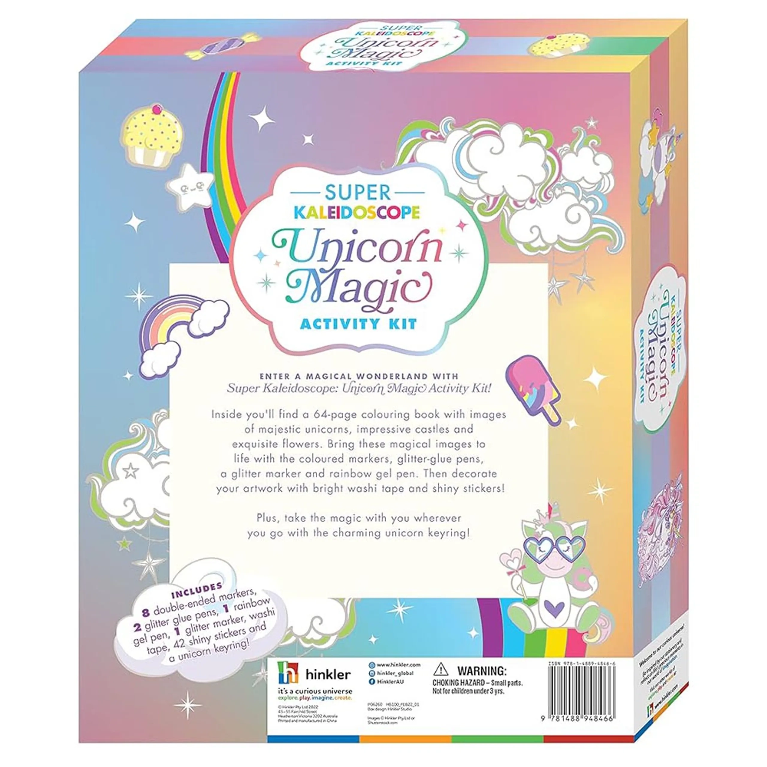 Super Kaleidoscope Unicorn Magic Activity Kit - 6+ years
