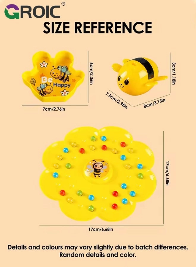 Magnetic Bee Bean Picking & Tabletop Fishing Game - Ages3+