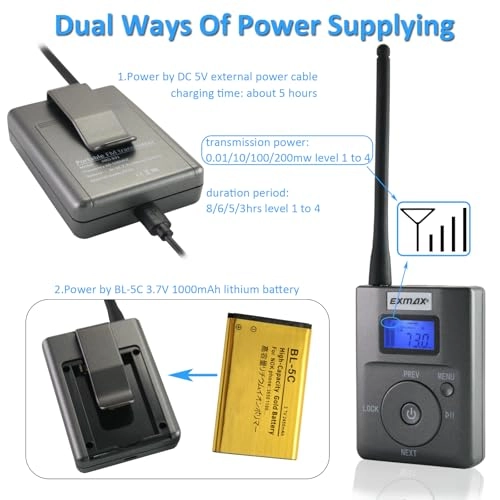 EX831 - 1 Microphone FM + EX102 - FM