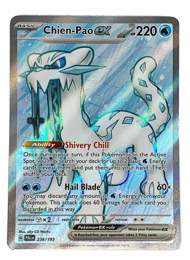 Pokémon Chien Pao ex 236/193 - Paldea Evolved