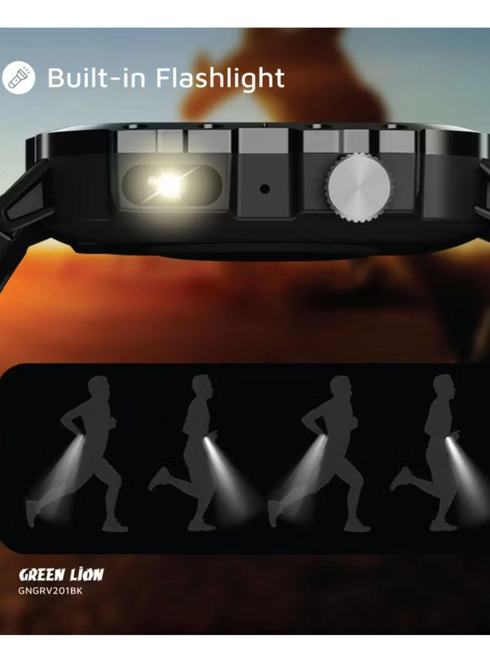 Gravix Smart Watch Zinc Alloy + ABS