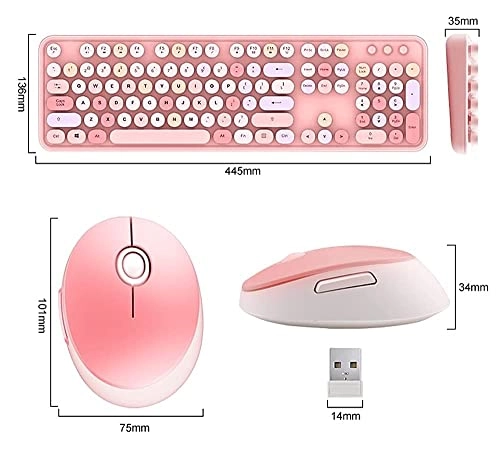 Keyboard and Mouse Combo - Wireless