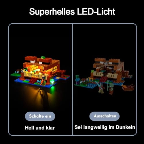 LED Light Set - Minecraft The Frog House