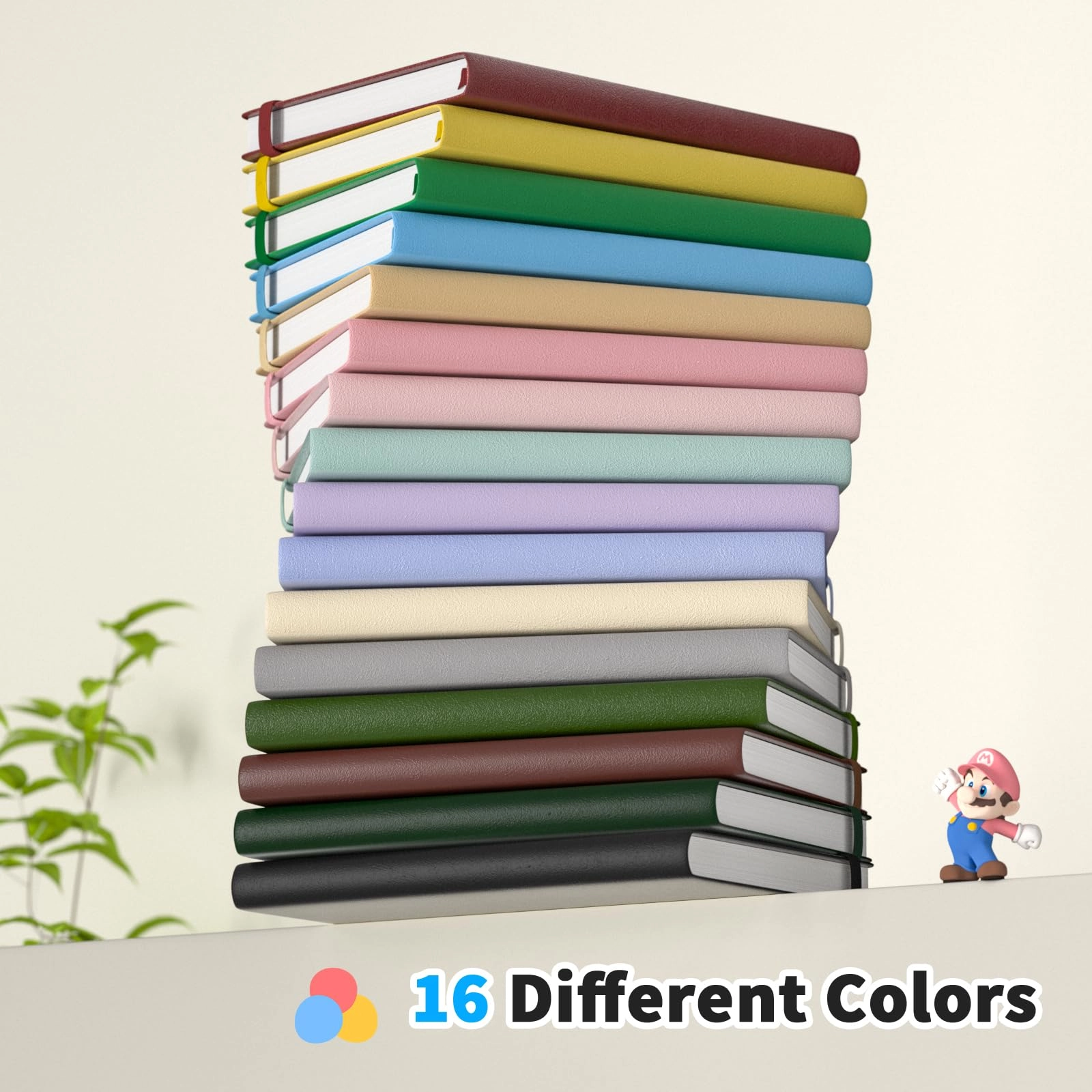 Notebook A5 Hardcover - Lined 180 Pages