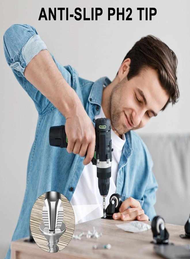 Screwdriver Bit Set - 6Pcs PH2 Alloy Steel