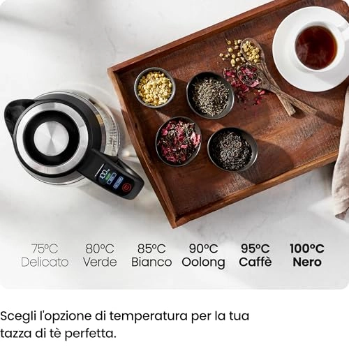 Digital Electric Glass Kettle RJ11-17-TCTI-V2-UK