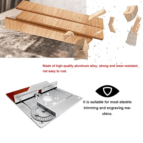 Router Table Insert Plate - Set of 4