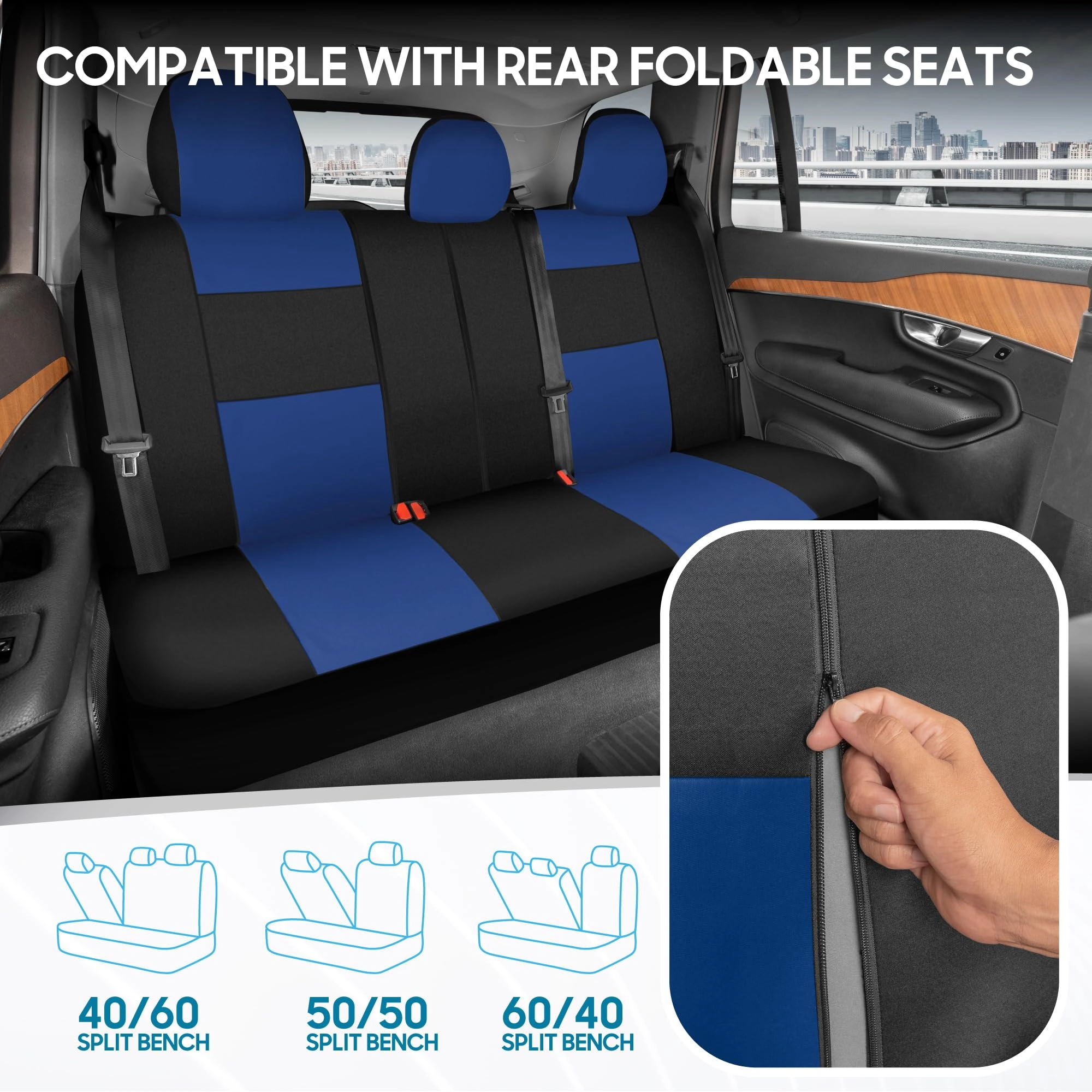 PolyPro Car Seat Covers - Solid Beige Universal Fit
