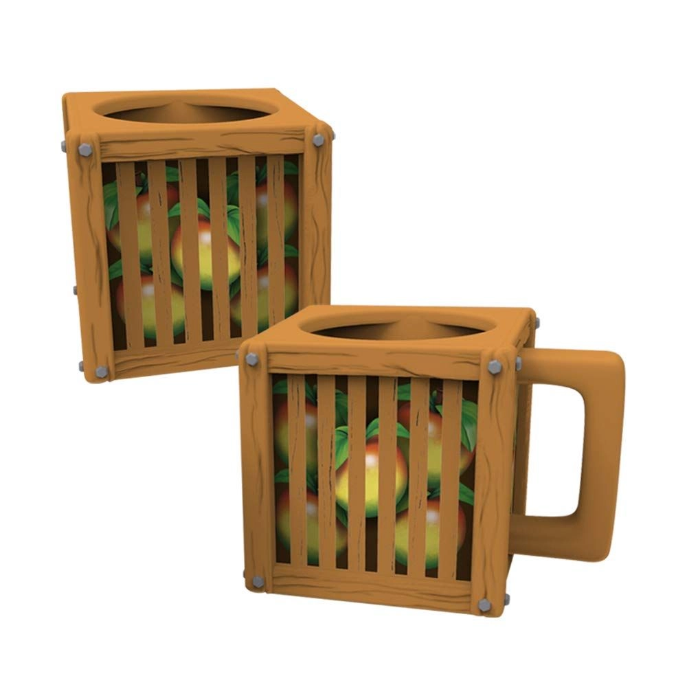 Generic Crash Team Racing Nitro-Fueled Wumpa Fruit Crate Mug