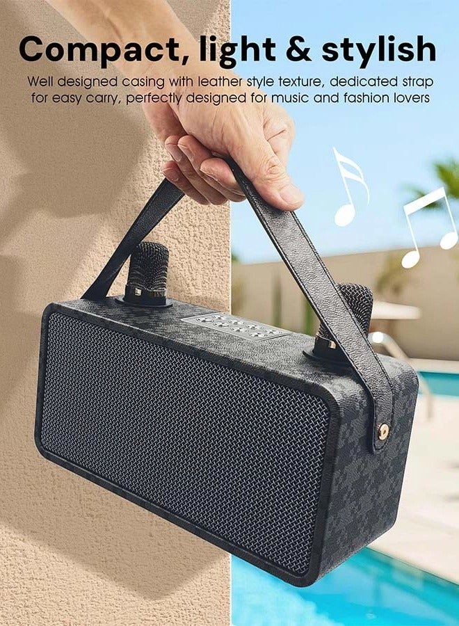 Pulz Mini Karaoke - 2 Microphones