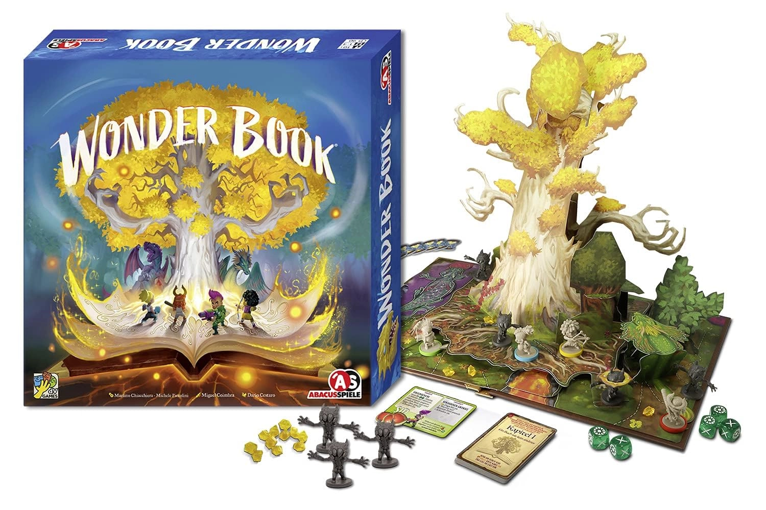 dV Giochi Wonder Book - Pop-Up Cooperative Dungeon Crawler (Italian)