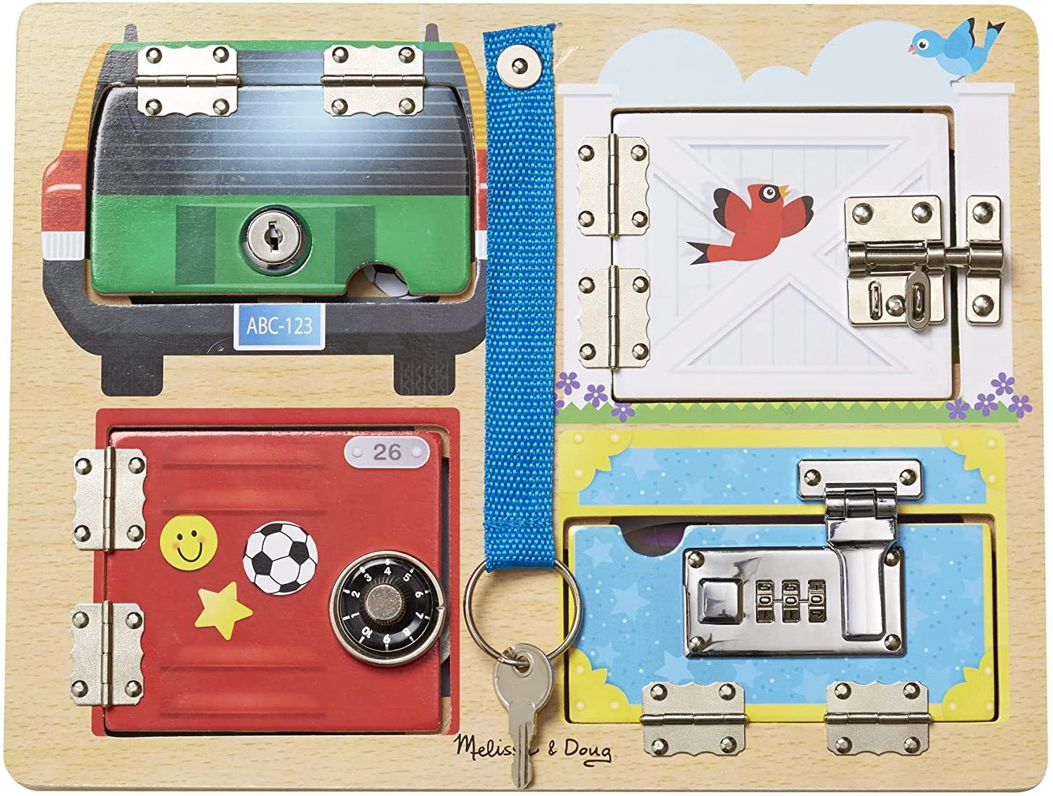 Latches Wooden Activity Board - 3 to 6 Year 1 piece(s)