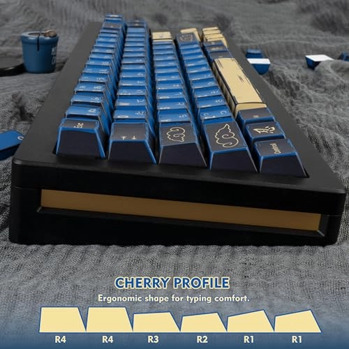 PBT Keycaps - 129 Keys Cherry Profile