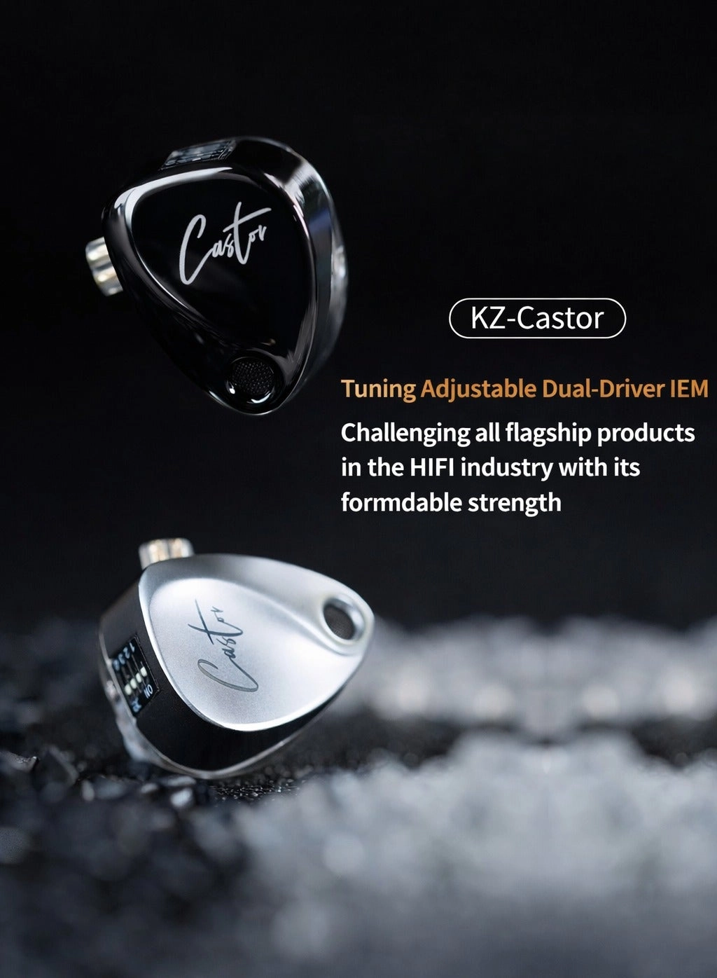 Castor 2DD - Wired Earphone