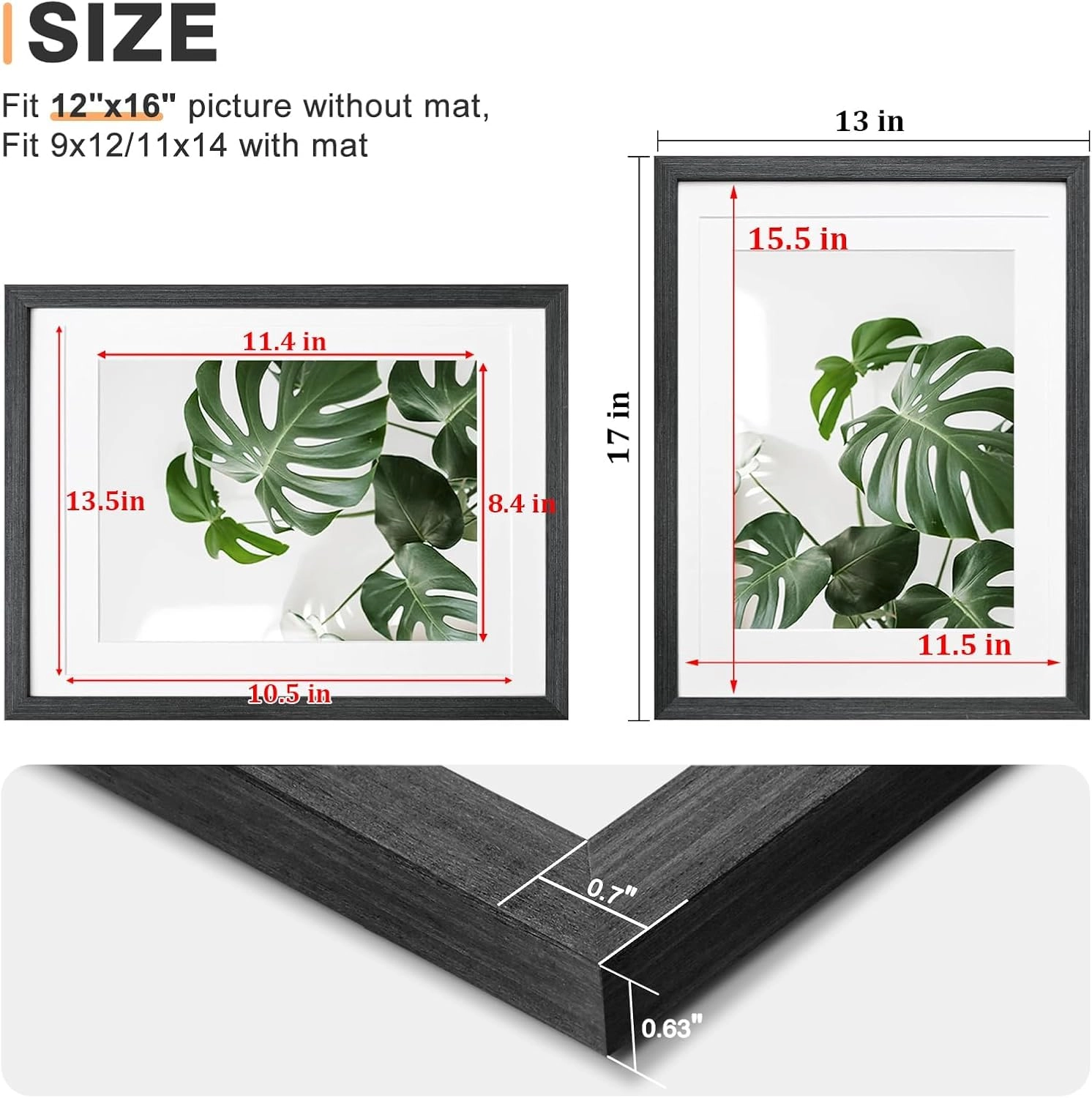 picture frames - 12x16
