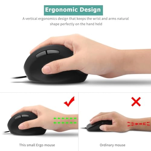 Vertical Mouse - Wired