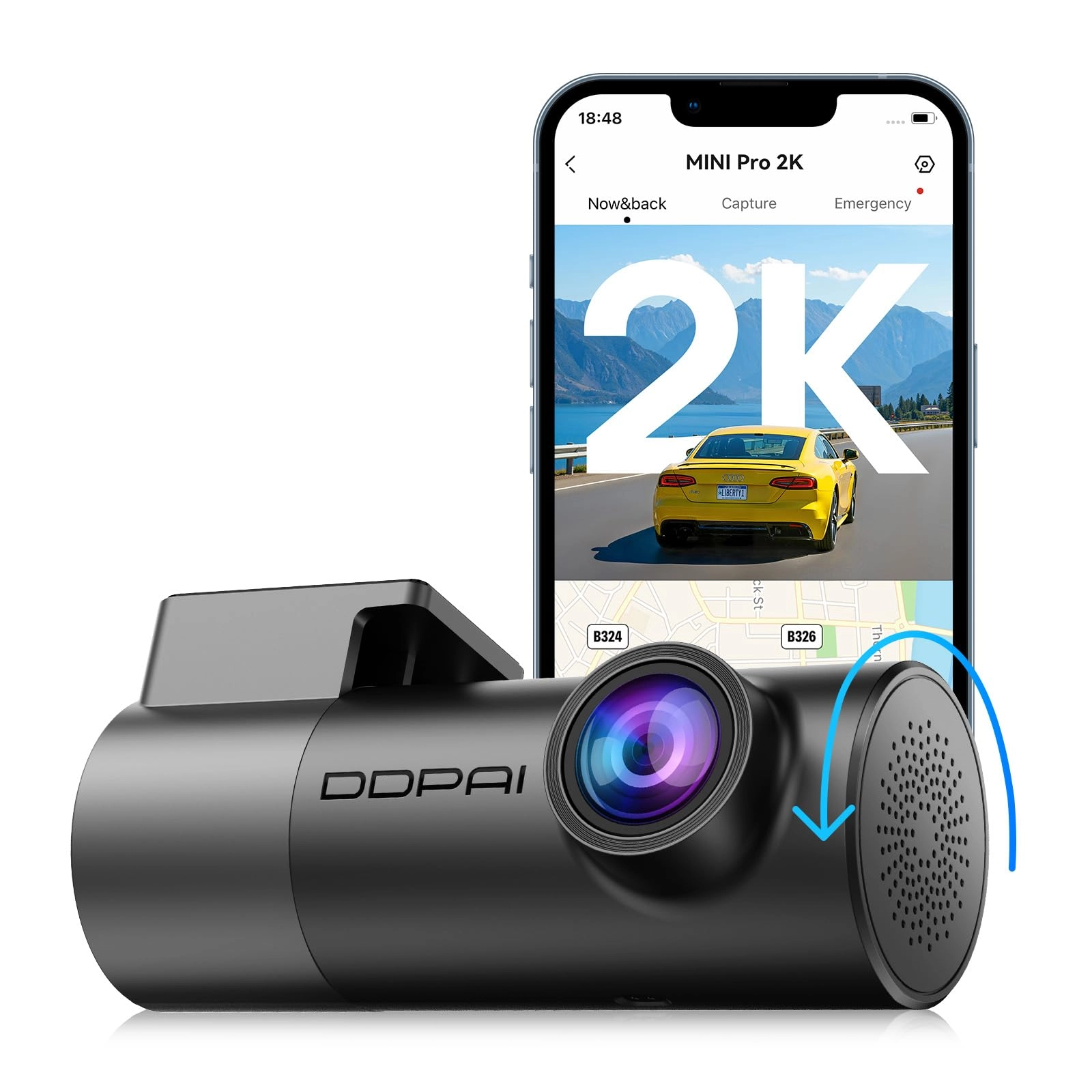 DDPAI Mini Pro 2K - 1440P@30fps