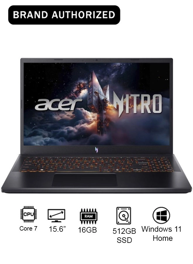 Acer Nitro V 15 ANV15-52-73BR - 15.6'' Core 7-240H 16GB DDR5 512GB SSD