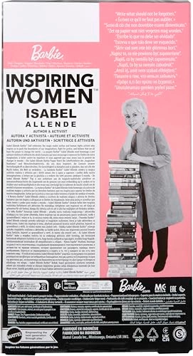 Isabel Allende Doll - Signature Collection Inspirational Women Ages 6+