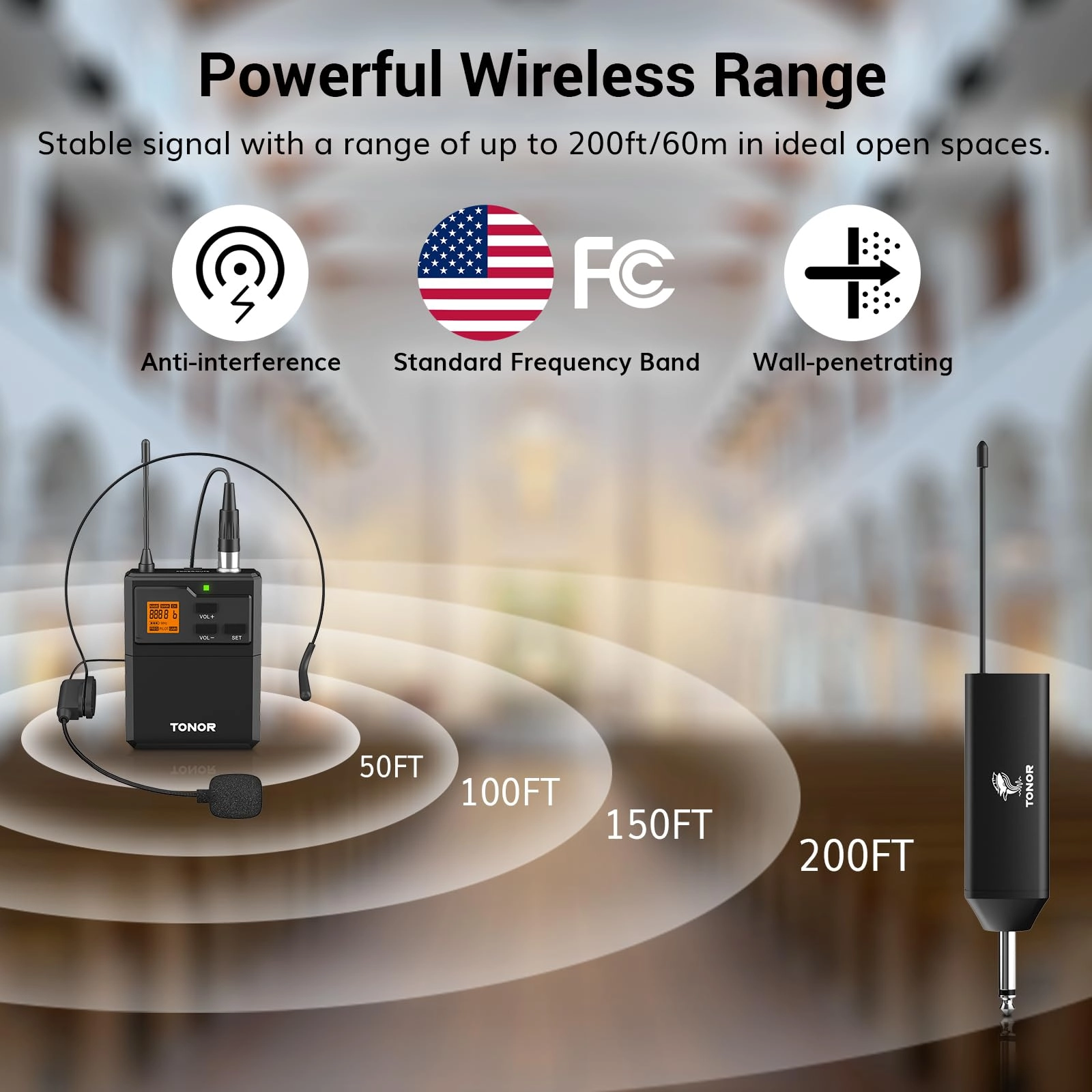 TW621 - 1 Bodypack Mic UHF