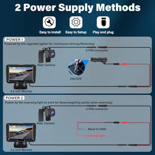 AHD Reversing Camera - Night Vision 1080P