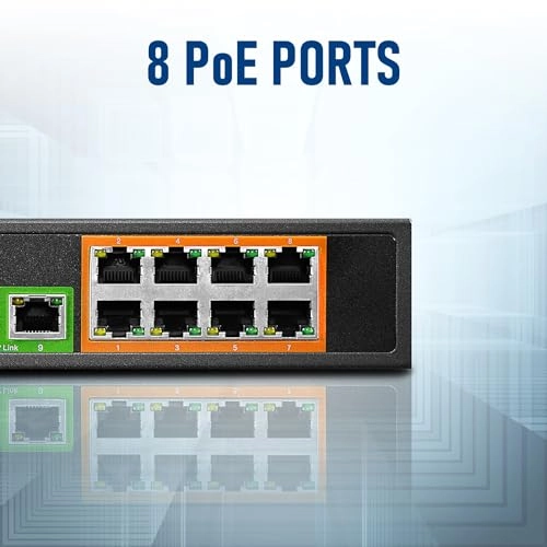POE-SW802G - 10-ports