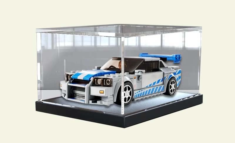 TRUSTFAR Acrylic Display Case - Speed Champions LEGO