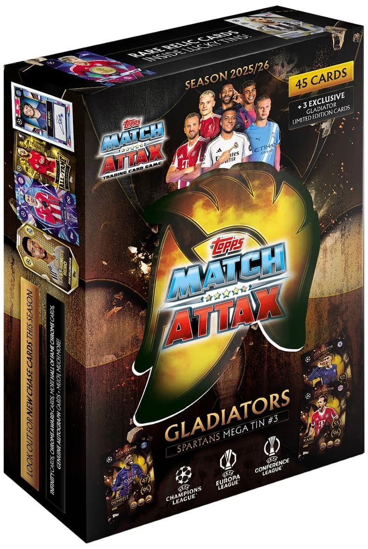 Match Attax 2025/26 - Mega Tin - 45pcs