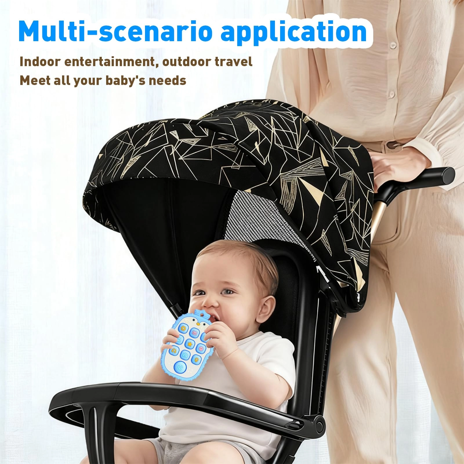 Phone Press Teether - Silicone