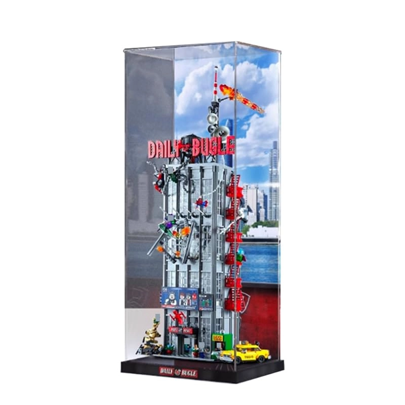 Clear Acrylic Display Case - Lego