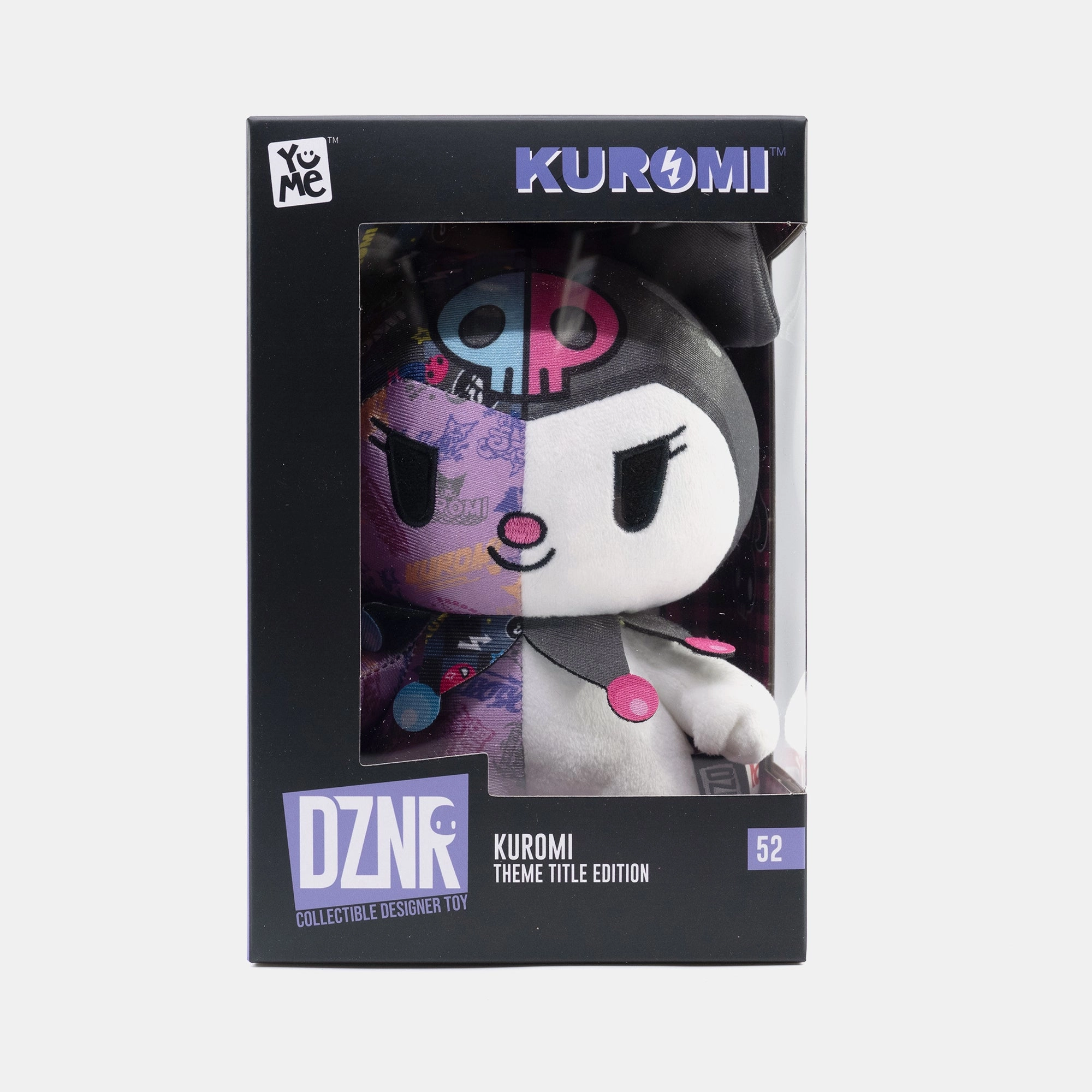 YuMe Toys Kuromi Dznr 19.5 cm Plush - 20th Anniversary Limited Edition