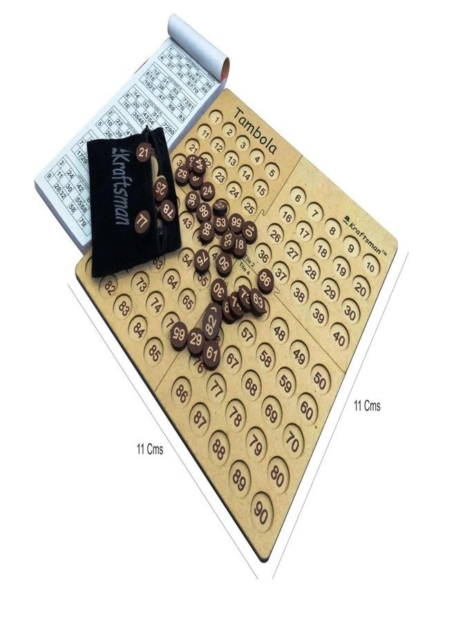 Tambola Game - Wooden 600 Tickets