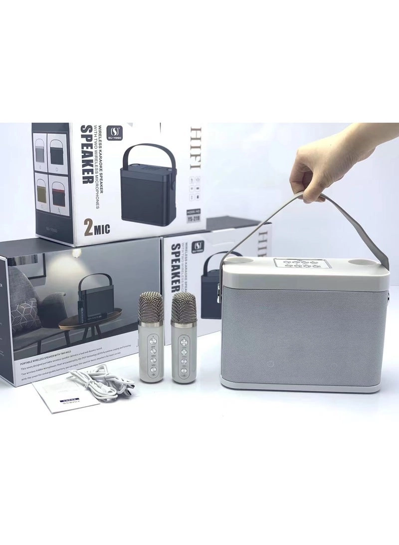 219 Bluetooth Karaoke Speaker System - 2