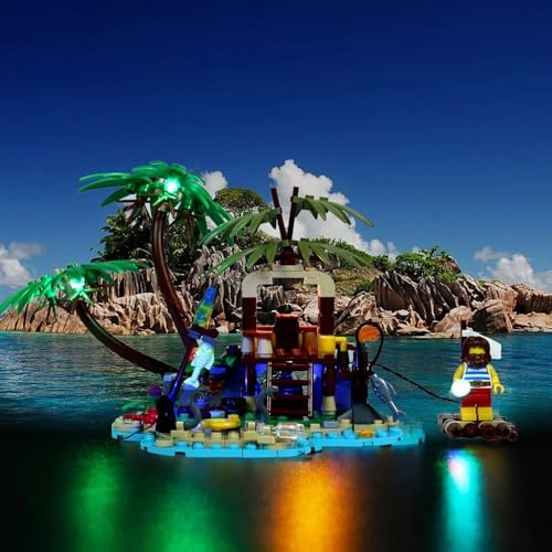 LED Lighting Kit for LEGO Ray The Castaway 40566 - Plastic less than 5V