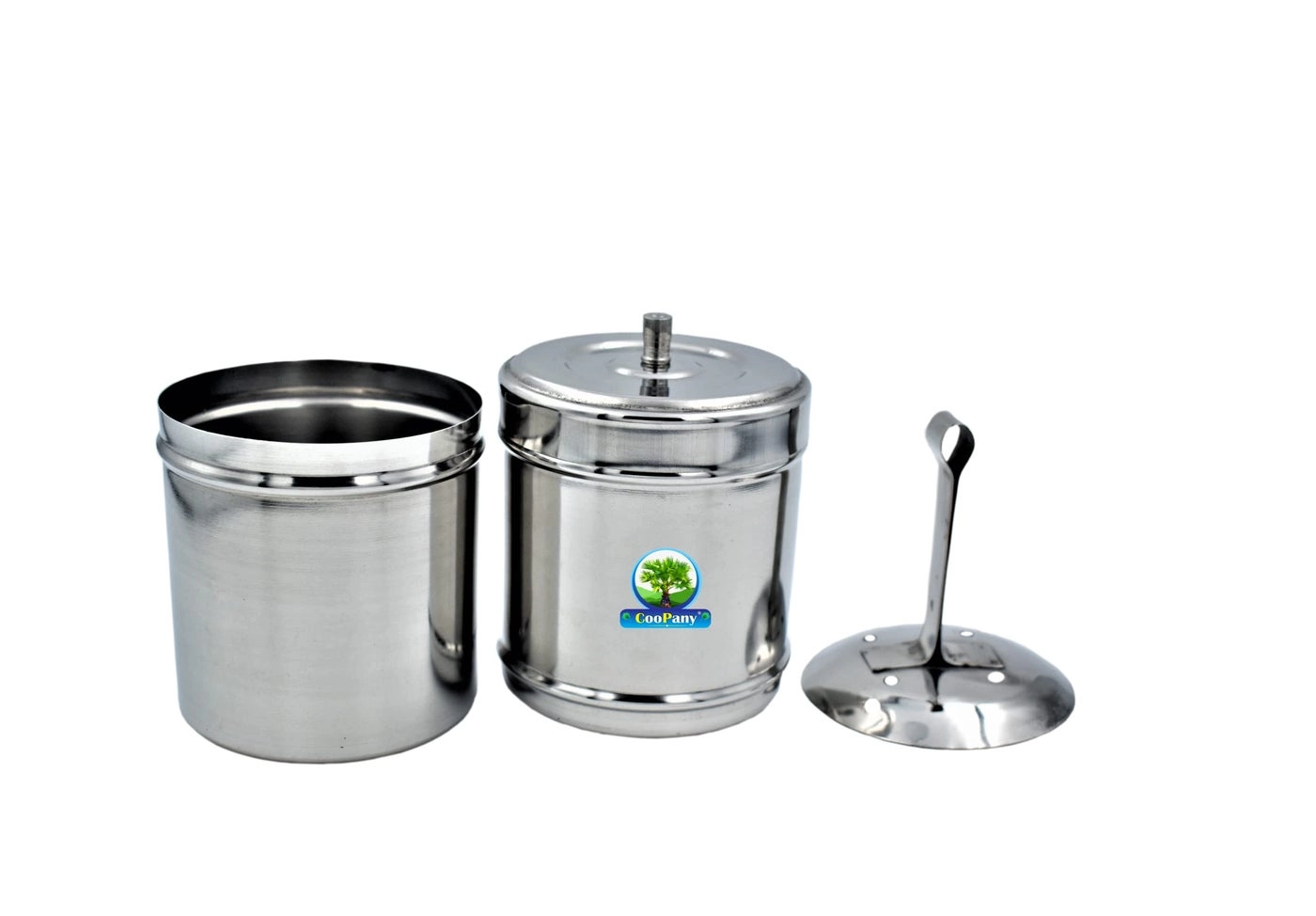 South Indian Filter Coffee Maker + Traditional Kumbakonam Dabara Set