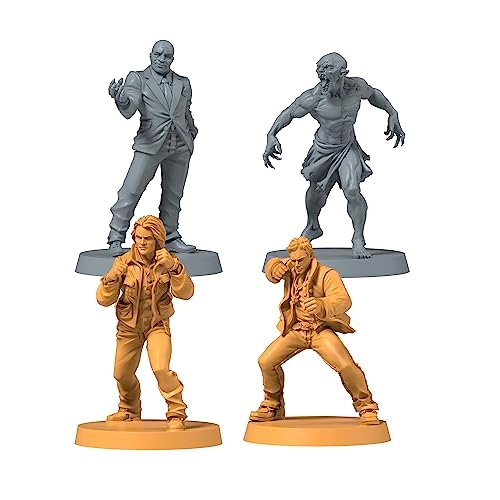 Zombicide Supernatural Character Pack 1 - Sam Dean Alpha Vampire Wendigo