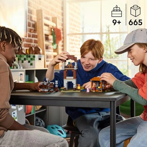 Minecraft The Pillager Outpost and Ravager (21278)