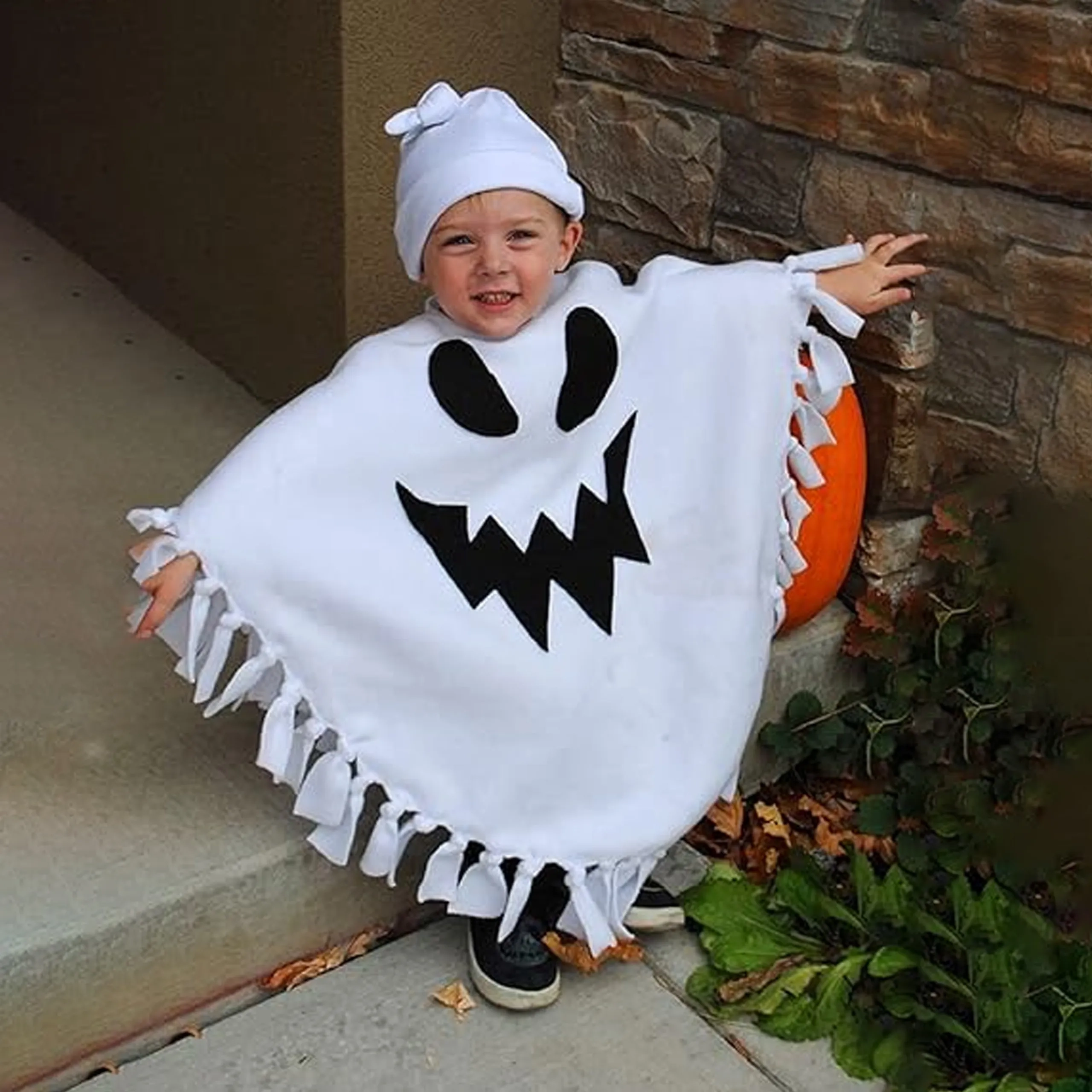 Halloween Ghost Costume - 3-5 years