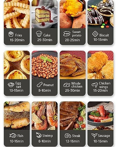 Air Fryer Oven - Visualization Window Multifunction Cooker