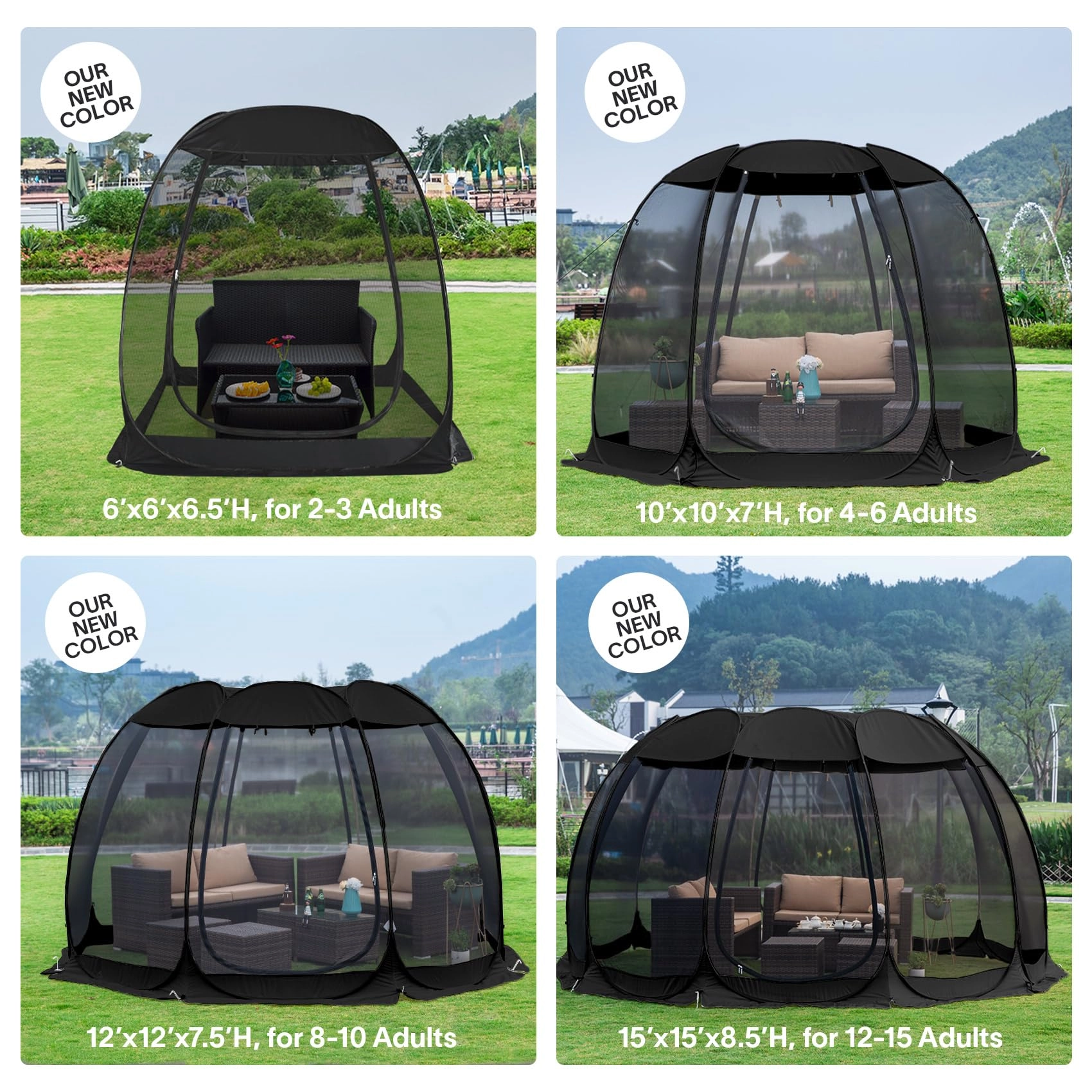 Pop Up Screen House - 9 square meters