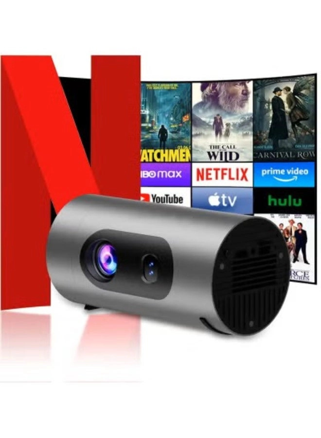 Smart Android Portable Projector 400 ANSI lumens 1080P