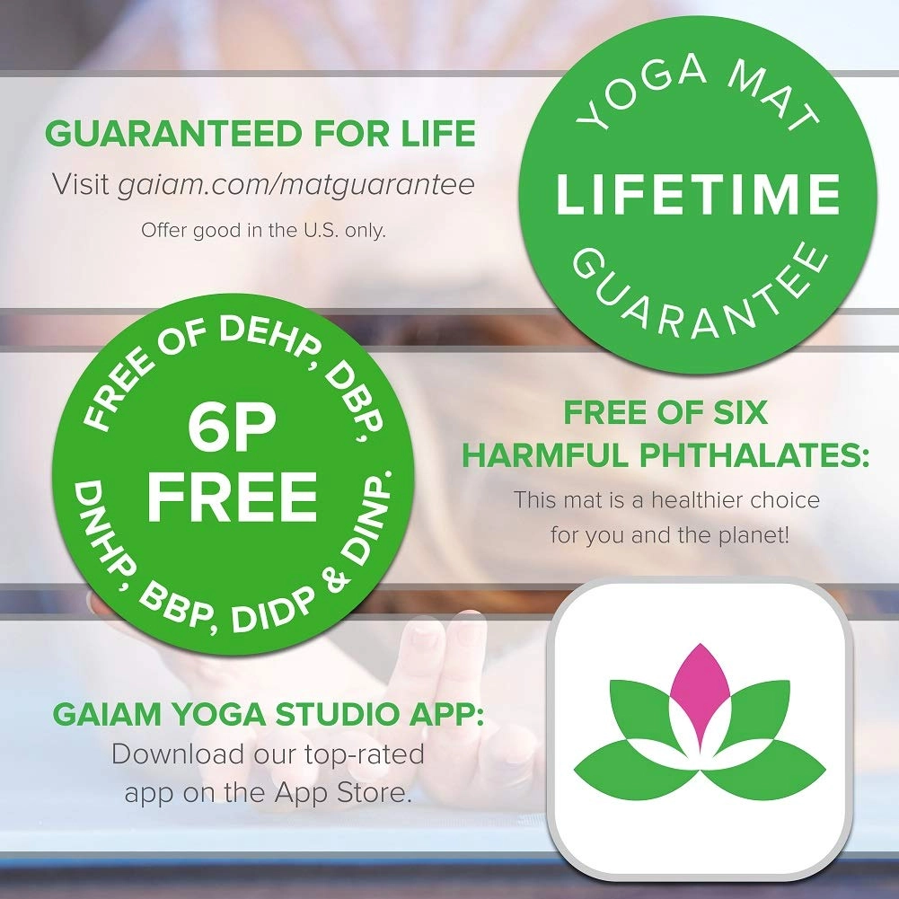 Yoga Mat - Polyvinyl Chloride 5mm