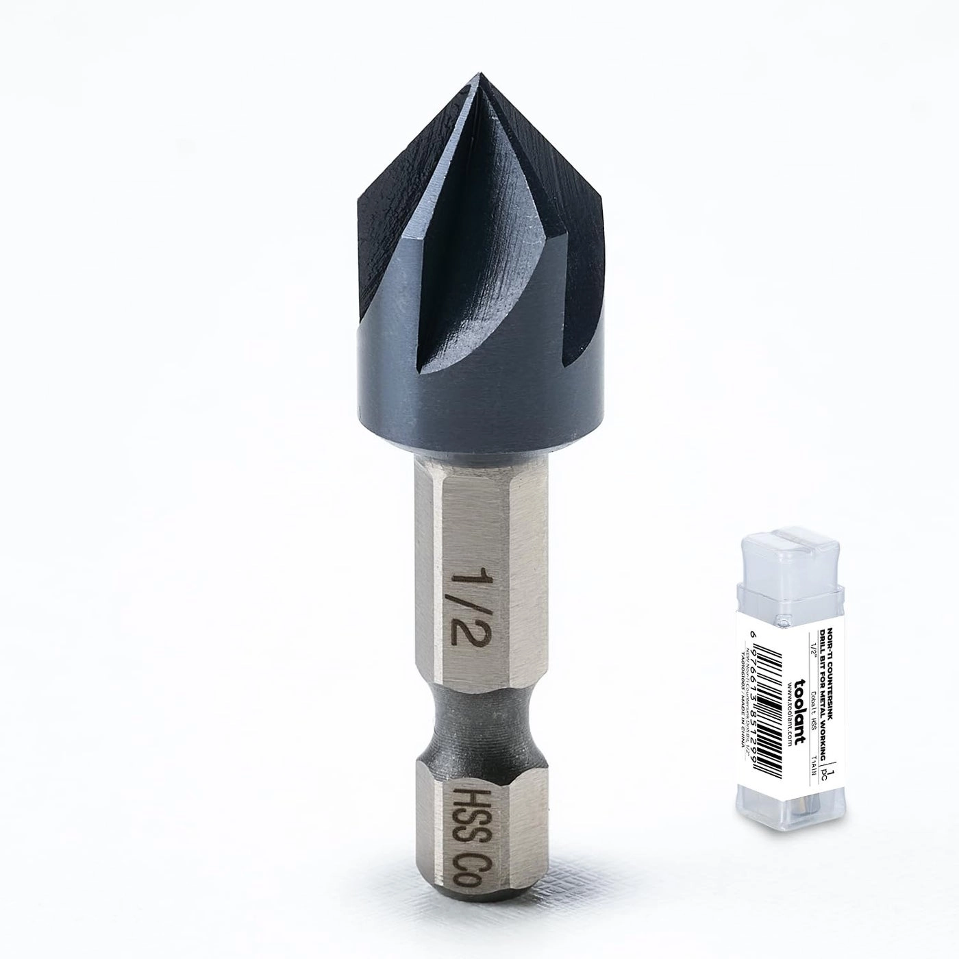 toolant Noir-Ti Countersink Drill Bit - Cobalt 1/2""