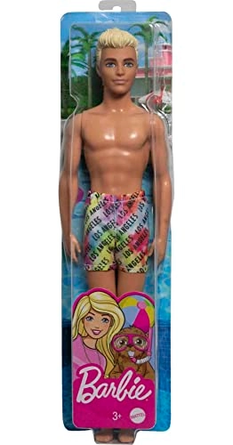 Ken Beach Doll - Plastic Ages 3+