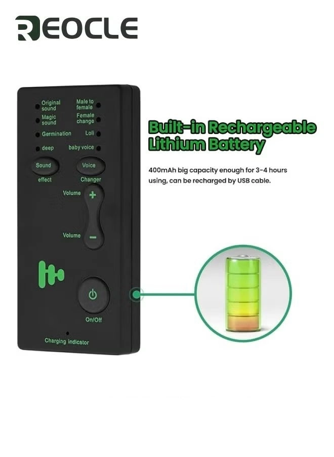 Voice Changer 3.5mm-Mini-Jack Microphone