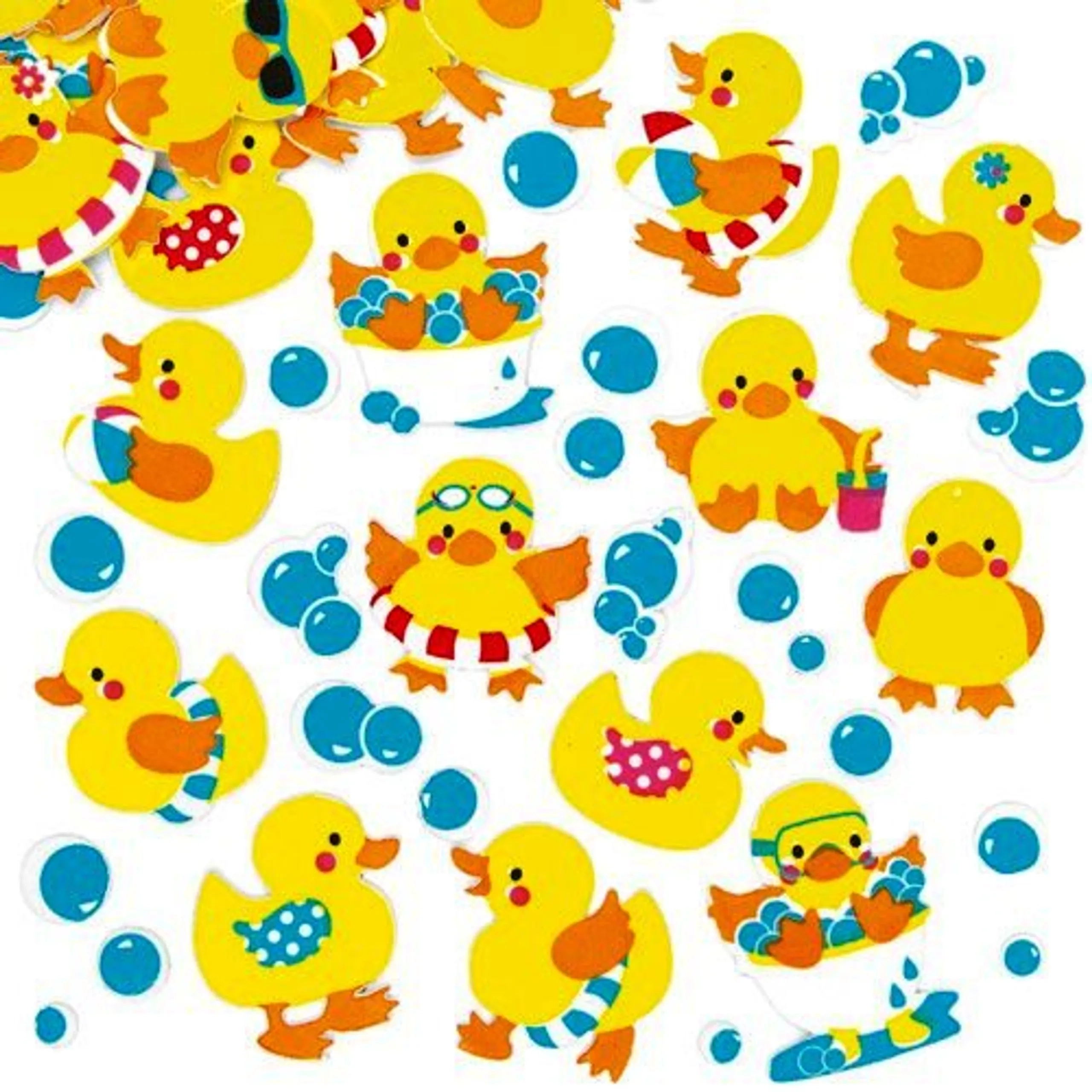 Baker Ross Duck Foam Stickers - 120 pcs