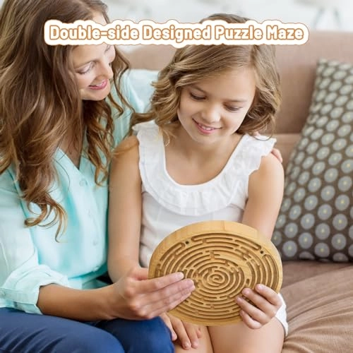 Labyrinth Wooden Puzzle (WBG-S-035) - 1 pcs