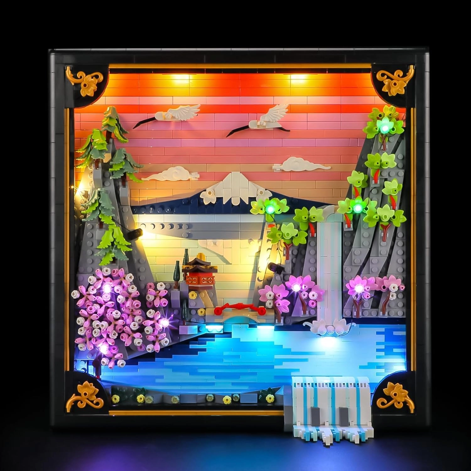 Mililier Light Kit for 31218 Japanese Cherry Blossom Landscape Set