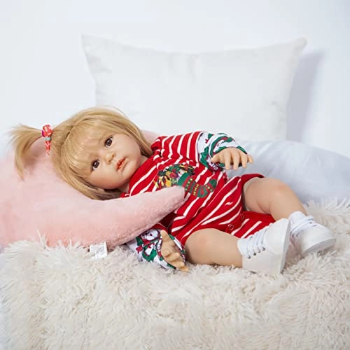 Reborn Baby Doll - 55cm 22" Vinyl Cotton Body
